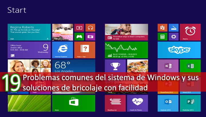 19 Problemas comunes del sistema de Windows y sus soluciones de bricolaje con facilidad