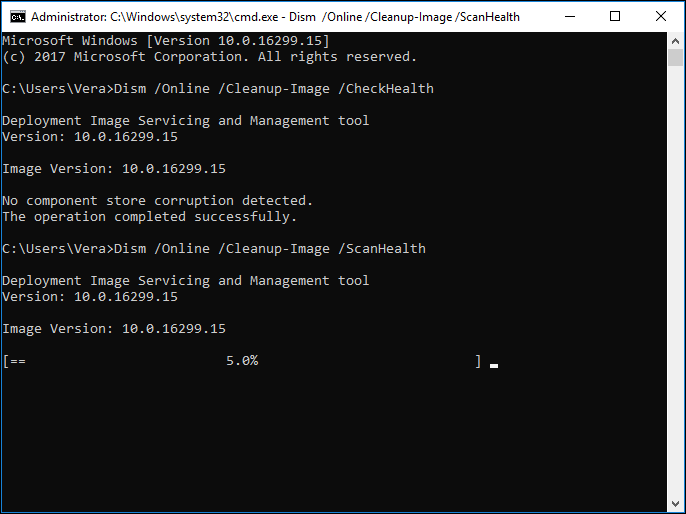 error de actualización de Windows 0x80240fff