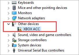 Controladores del adaptador Xbox ACC,
