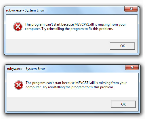 reparación de errores DLL en Windows 8.1