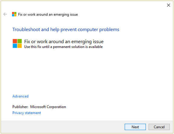 Solucione el error de configuración de lado a lado en Windows 10,
