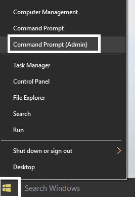 punto de entrada no encontrado en Windows 10