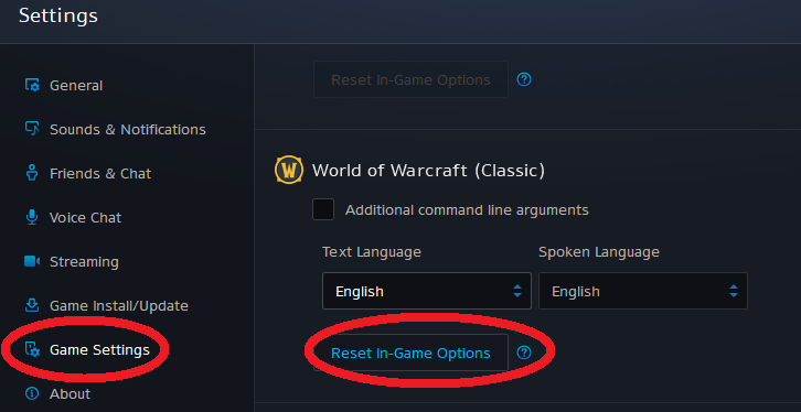 World of Warcraft no pudo iniciar el error de aceleración 3D