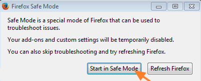 Error de Firefox XPCOM