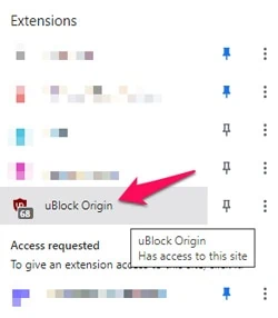 uBlock Origin no bloquea los anuncios de Twitch