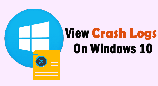 registros de fallas sobre Windows 10