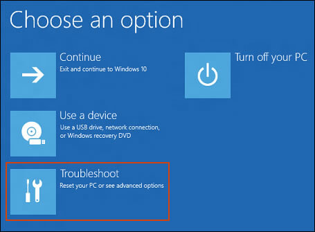 corrección de la pantalla azul de la muerte de Windows 10