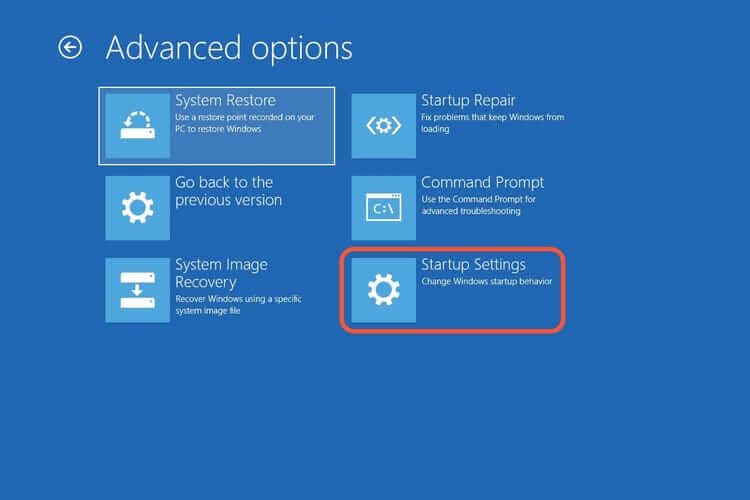 corrección de la pantalla azul de Windows 10