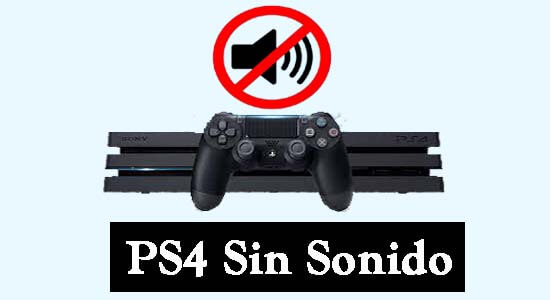 PS4 sin sonido