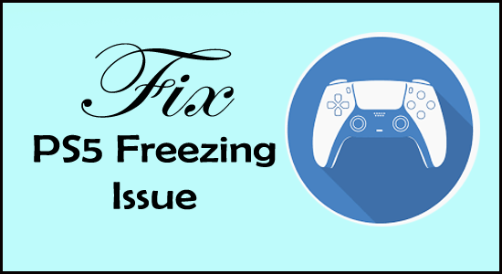 arreglar la congelación de PS5