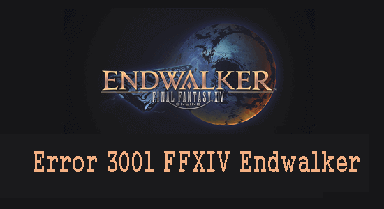 error 3001 FFXIV Endwalker