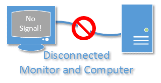 reparar Sin señal en el problema del monitor