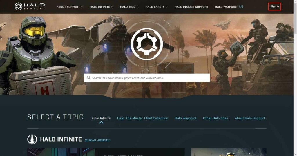 El usuario está prohibido Halo Infinite