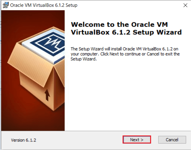 caja virtual E_FAIL (0x80004005)